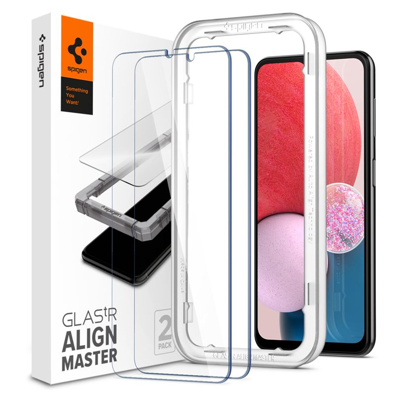 Spigen AlignMaster Glas.tR 2 Pack - Galaxy A13