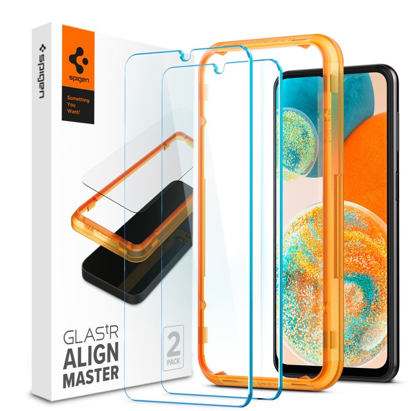 Spigen Glass AlignMaster 2 Pack - Galaxy A23 5G