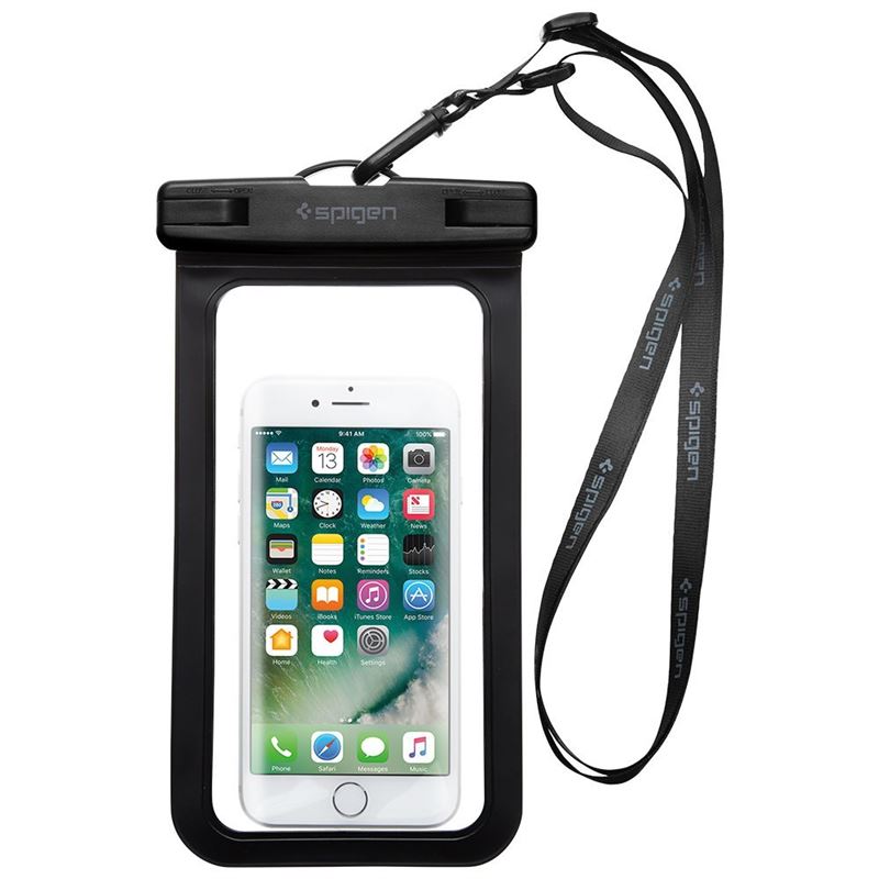Spigen Velo A600 8" Waterproof Phone Case, black
