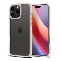 Spigen Ultra Hybrid, natural titanium - iPhone 16 Pro