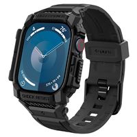 Spigen Rugged Armor Pro, matte black - Apple Watch 10 46mm