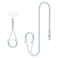 Spigen Universal Set 2 (Cross Body Strap 1P + Wrist Strap 1P + ConTag2 1P), mute blue