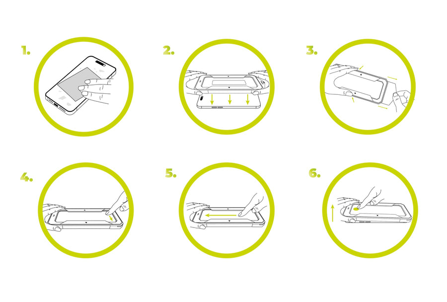 Screen Glass Protectors Mobile Origin Screen Guard with Easy Application, iPhone 18 Pro aprašymas - Prekės nuotrauka