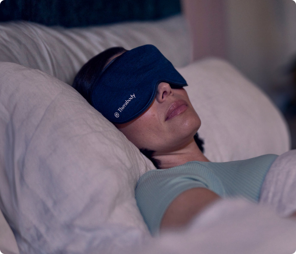 SleepMask při použití