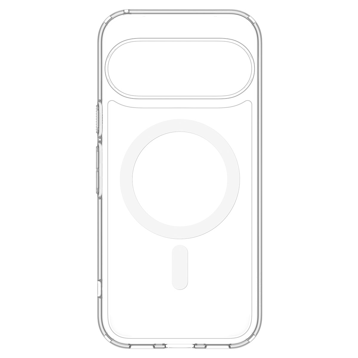 Spigen Ultra Hybrid MagSafe, clear white - Google Pixel 11