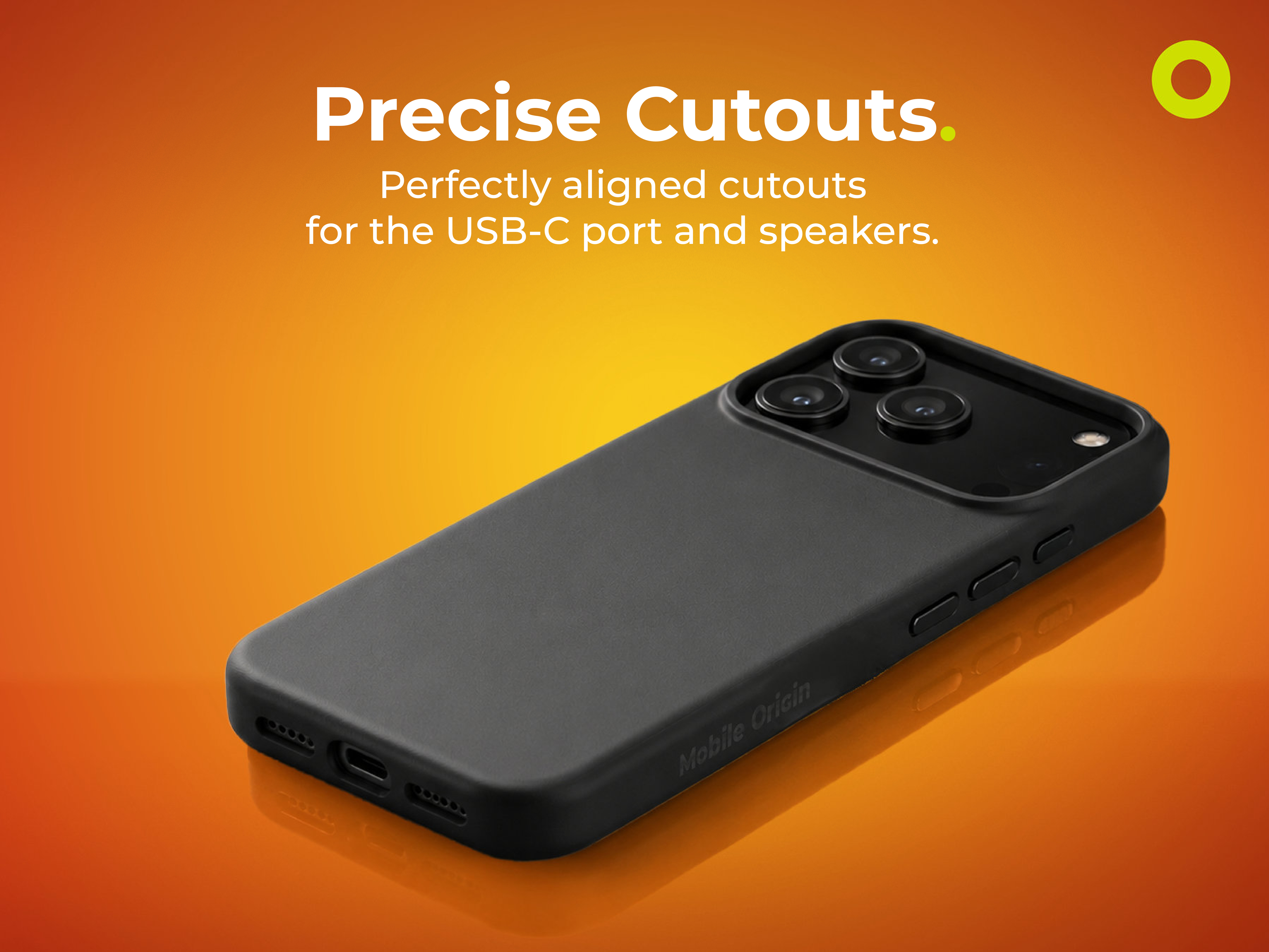Husa Mobile Origin Leather Case cu MagSafe compatibila cu iPhone 18 Pro / 17 Pro, Negru 5 Lerato.ro
