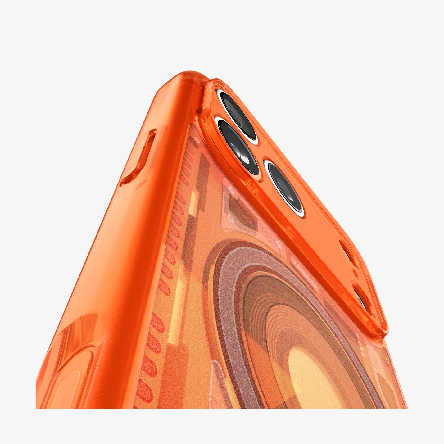 Spigen Ultra Hybrid MagSafe, c-one tangerine - iPhone 18 Pro Max/17 Pro Max