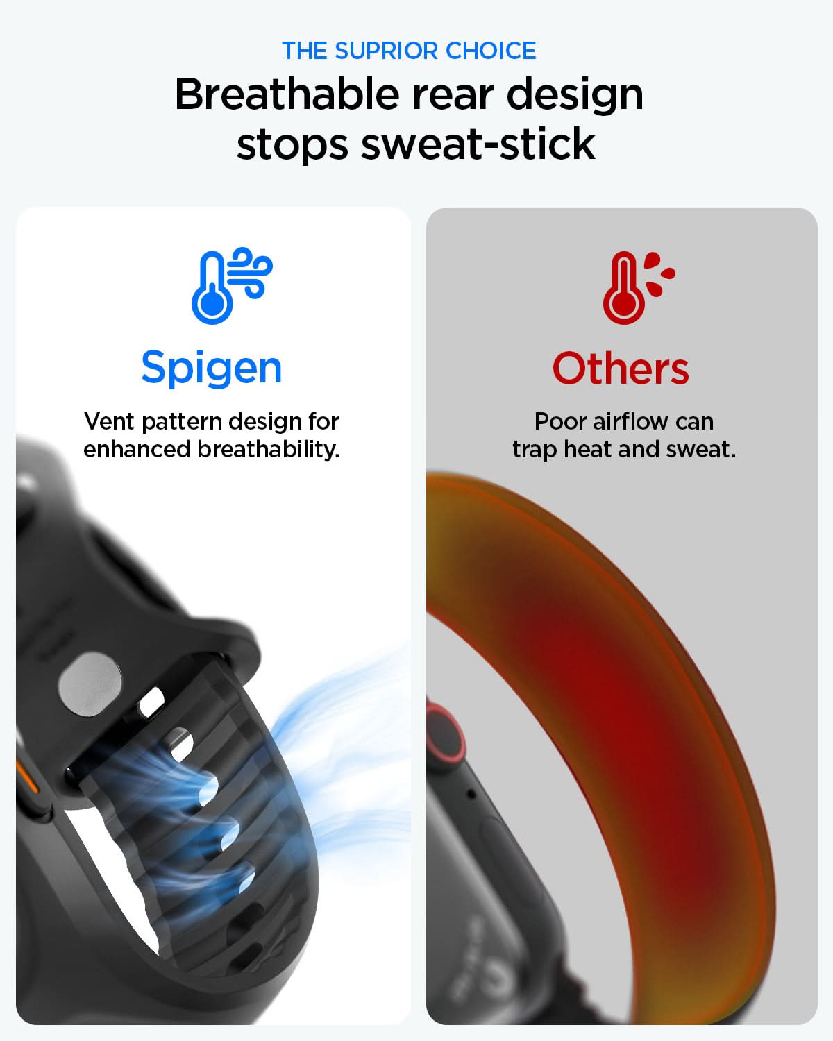 Spigen Liquid Air Pro, black - Apple Watch Ultra 4/3/2/1 49mm