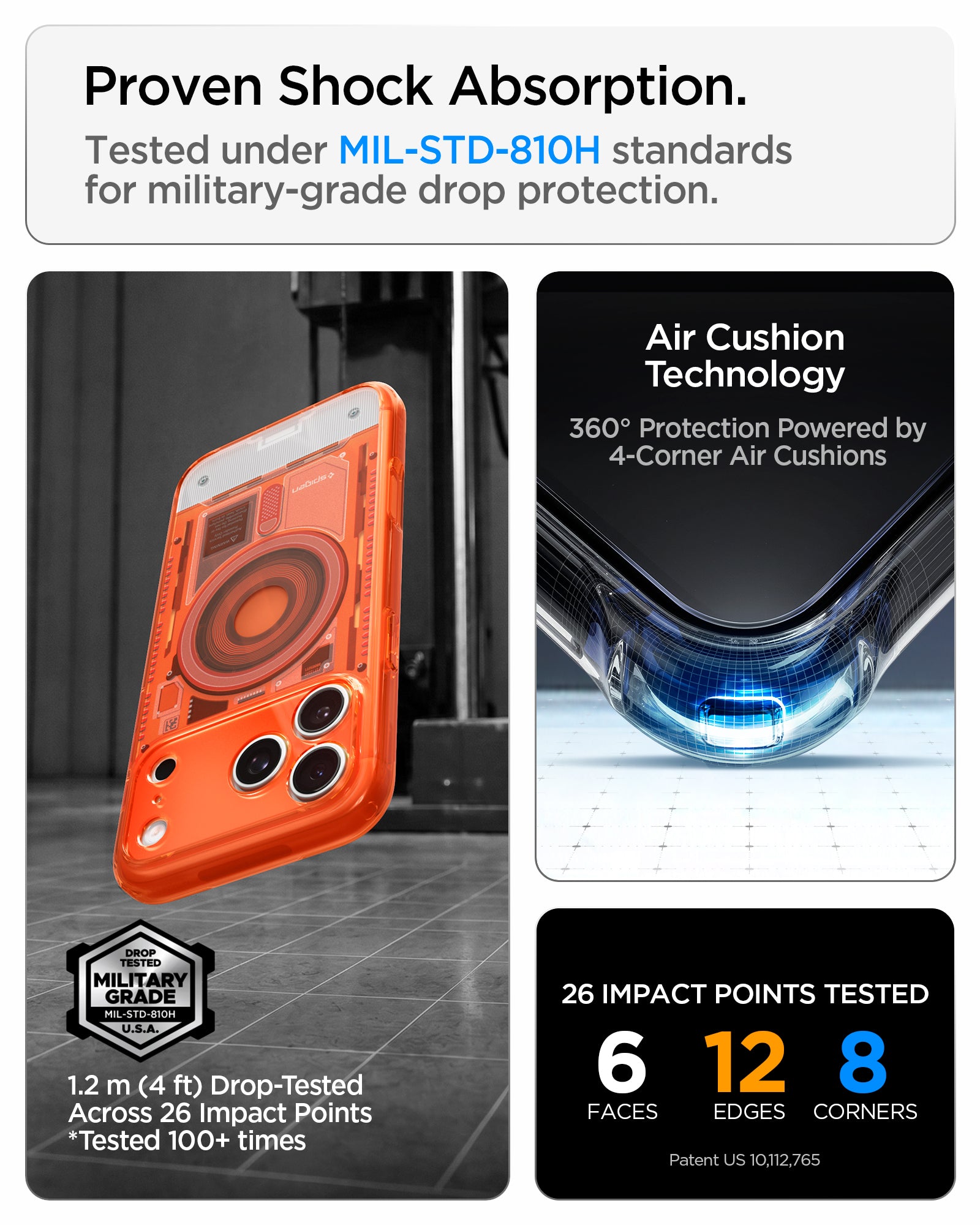 Spigen Ultra Hybrid MagSafe, c-one tangerine - iPhone 18 Pro Max/17 Pro Max
