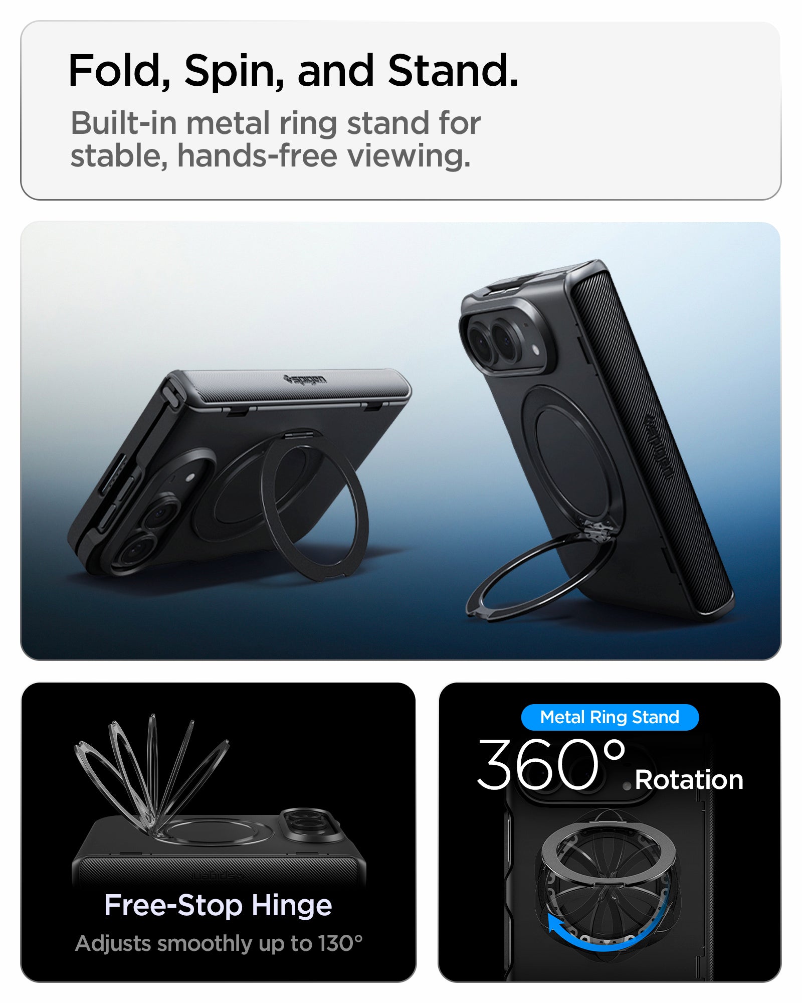 Spigen Slim Armor Pro S MagSafe, black - iPhone Duo