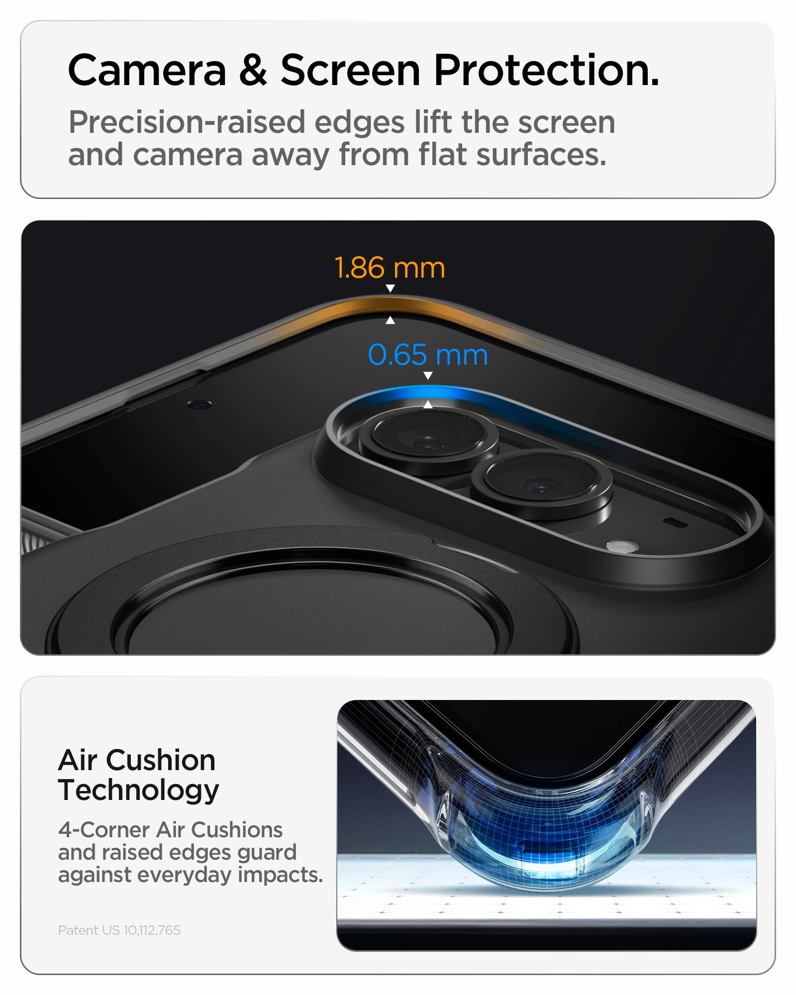 Spigen Slim Armor Pro S MagSafe, black - iPhone Duo