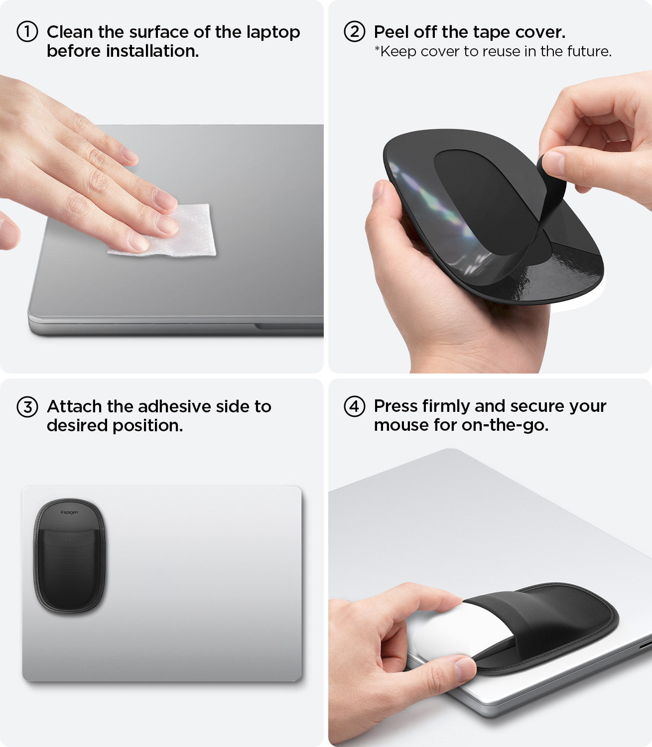 Spigen Mouse Sleeve LD220, black
