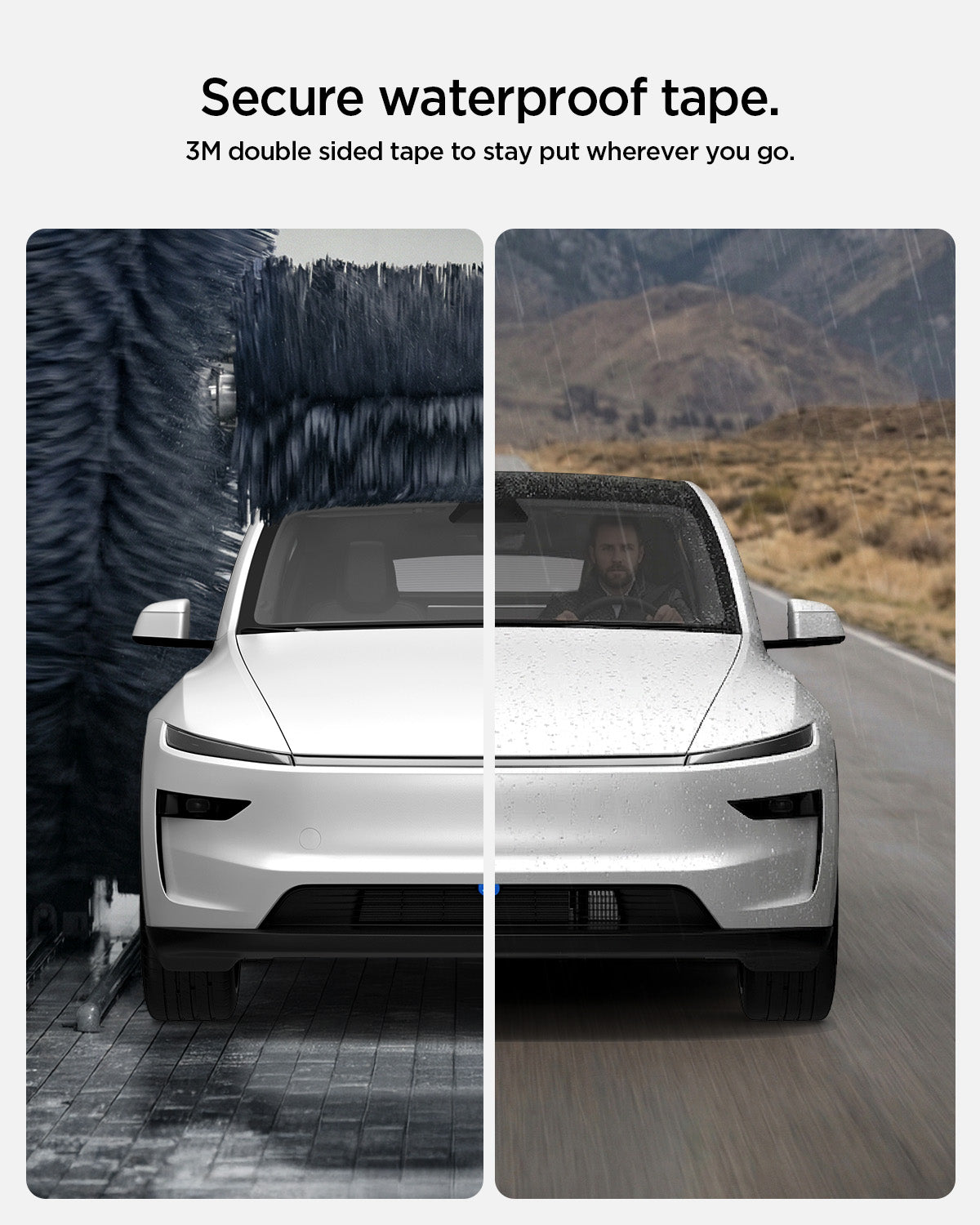 Spigen Tesla Front Camera Protector, black - Tesla Model Y(Juniper)
